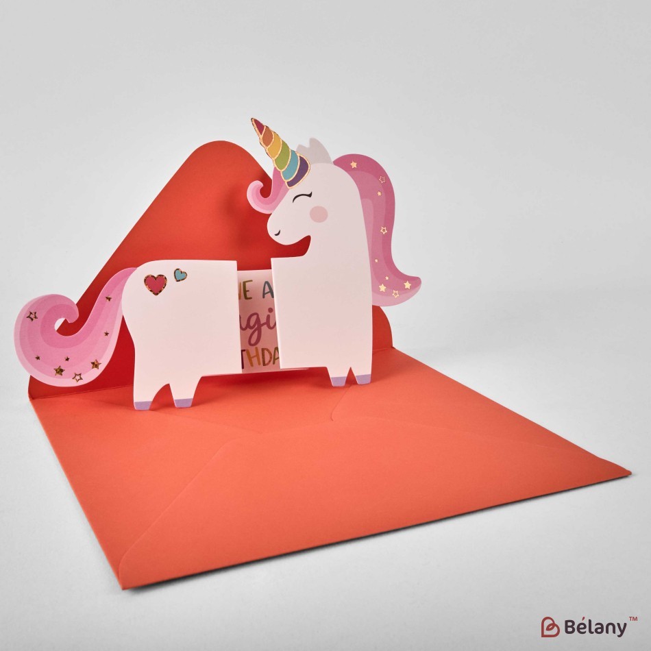 Carduri cadou 3D cu plic, 72 buc, 9 modele, 15x13cm | 2