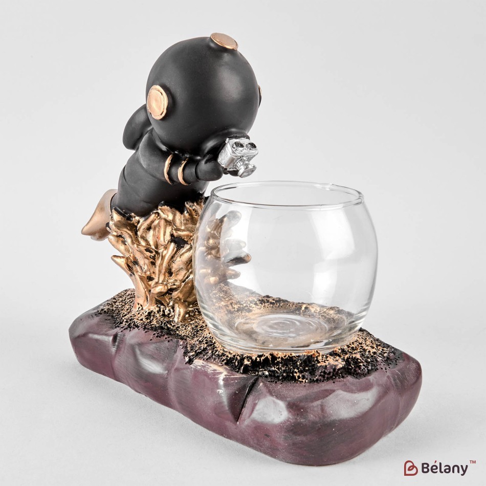 Fotograf scuba diver pentru obiecte mici, strălucește, "Scuver #3" 18/15cm | 2