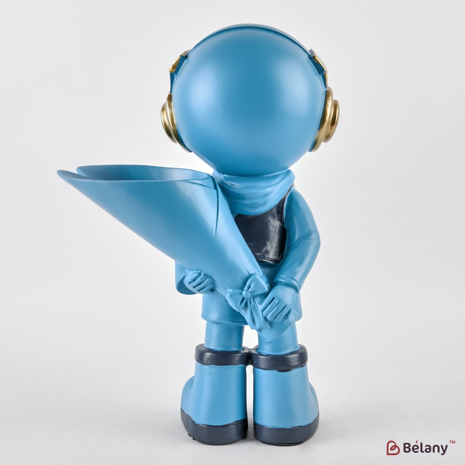 Astronaut cu o vază mică "Astronaut #4" 28/16cm | 2