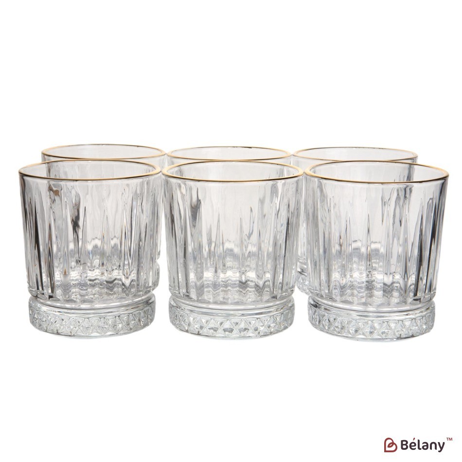 Set of 6 glasses 270 ml "Denaly" | 2