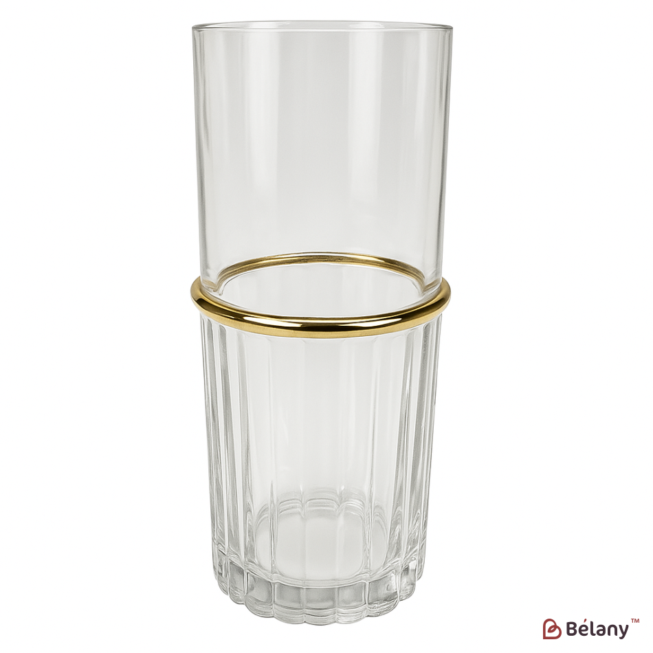 Vaza de sticla "Feeling M" transparenta