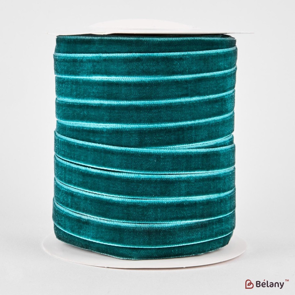 Banda de velur, culoare #29, 1cm/45,72 m