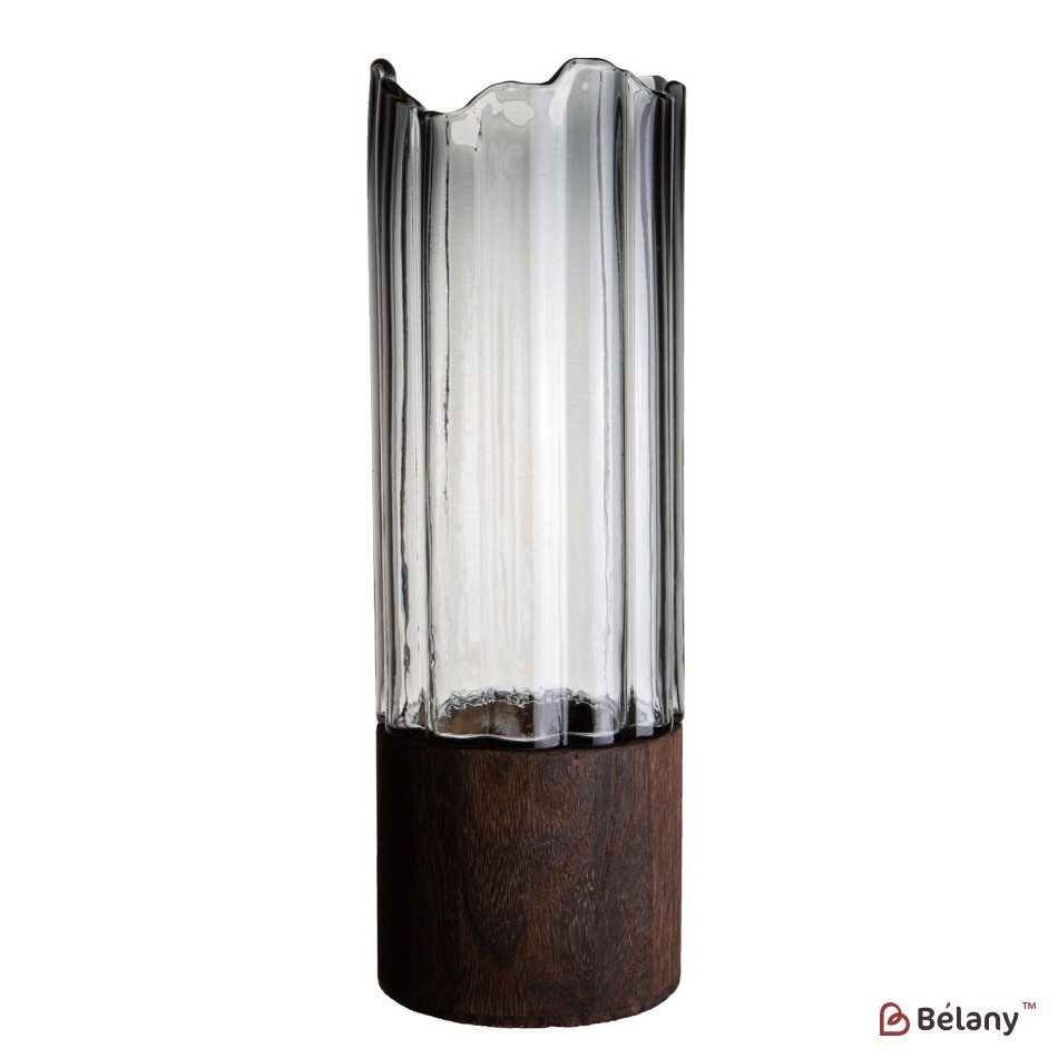 Vaza rotunda "Wooden wave" 35/11