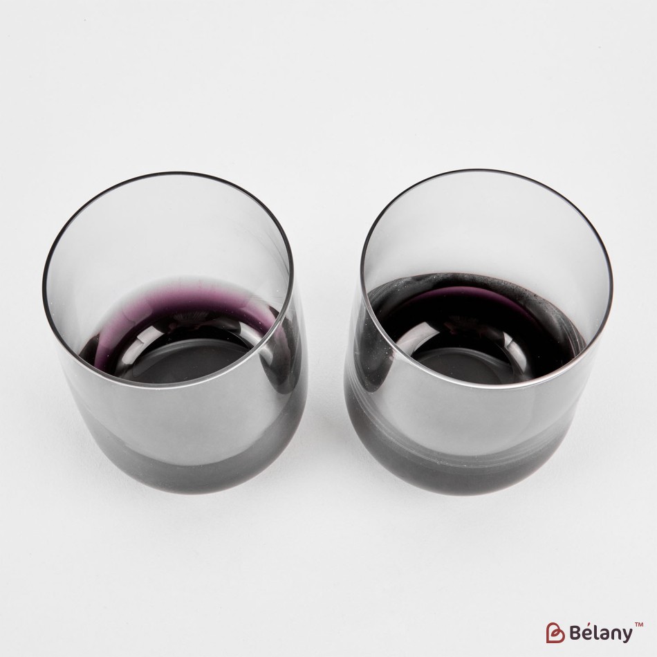 Set 6 pahare 310 ml "Bottom wine" | 2