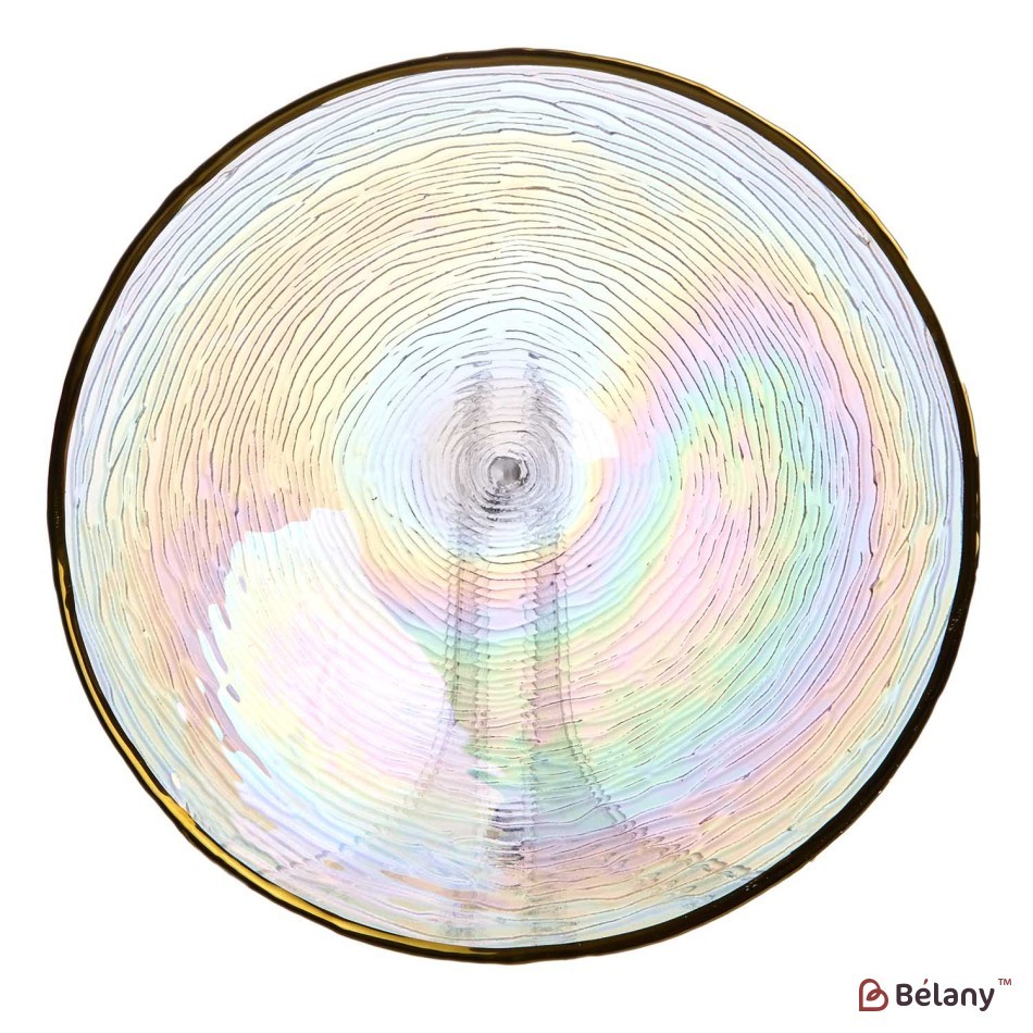 Bol din sticlă , "Curcubeu S", 4/12 cm | 2