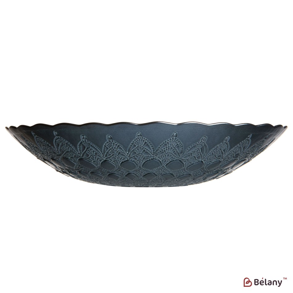 Farfurie din sticlă „Blue Briza”, 5/24 cm | 2