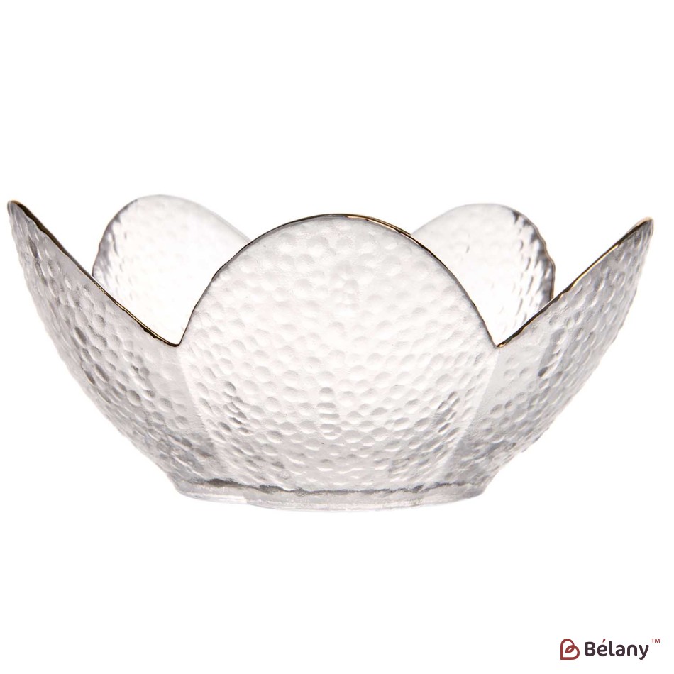 Bol din sticlă „Floare L”, 7/16 cm