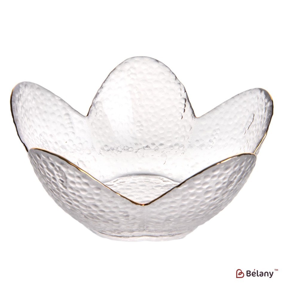 Bol din sticlă „Floare L”, 7/16 cm | 4