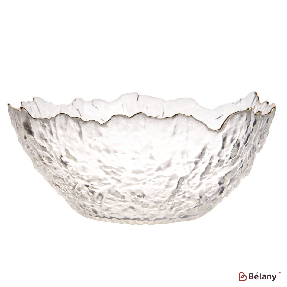 Bol din sticlă „Texture”, 8/20/20 cm | 3