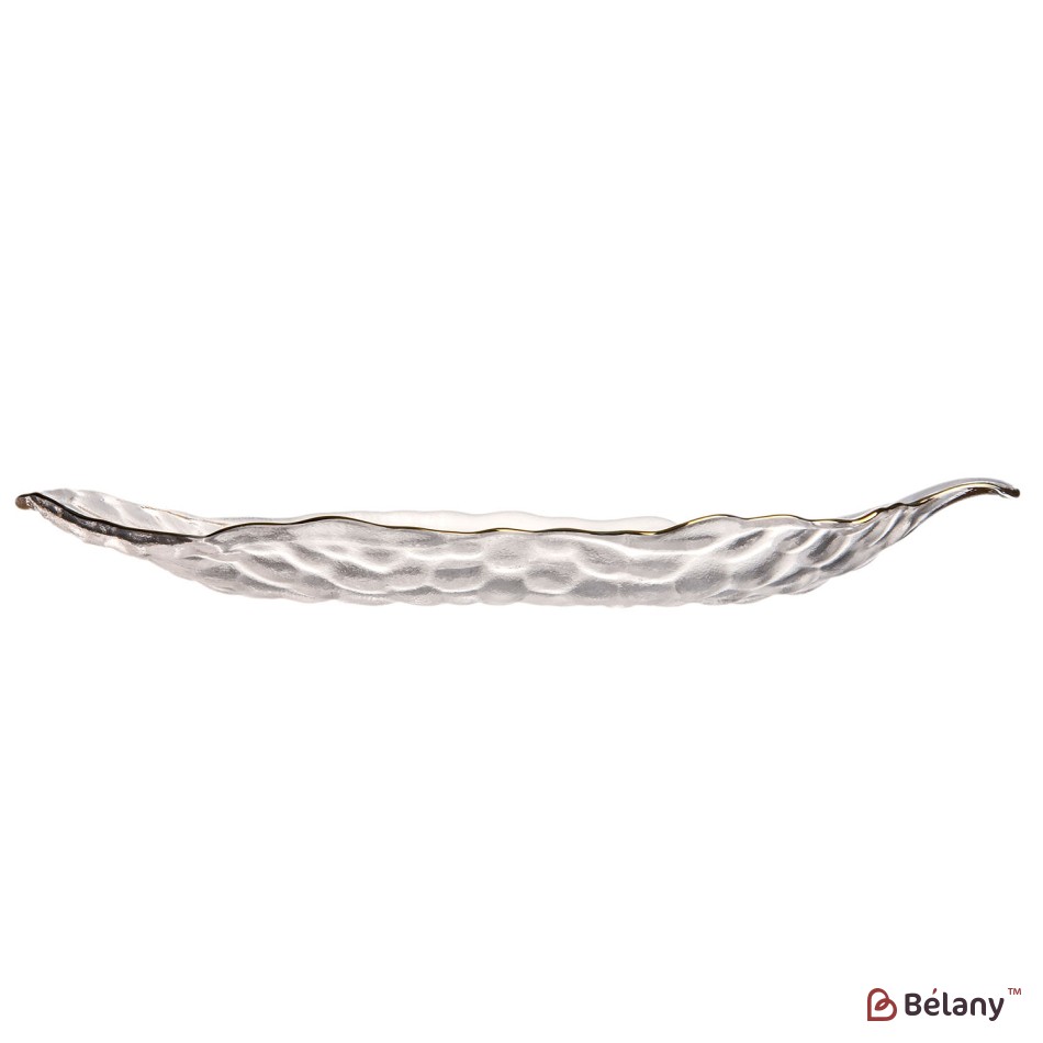 Platou din sticlă „Ibrium”, 3/37/12 cm | 3