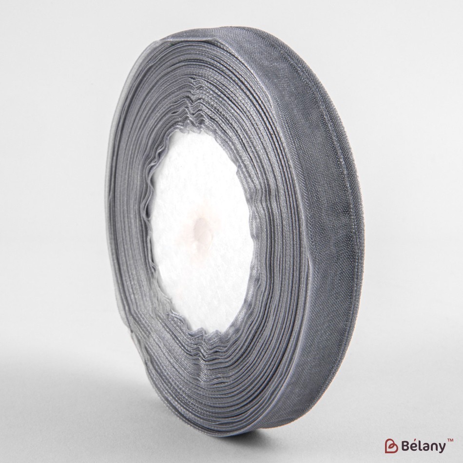 Organza ribbon, color #121, 1cm/45.72m