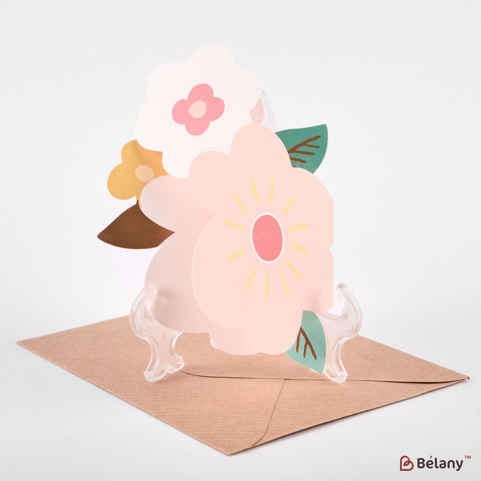 Gift cards with envelope, 18 pcs, 9 designs, 15.5x12.5cm | 3