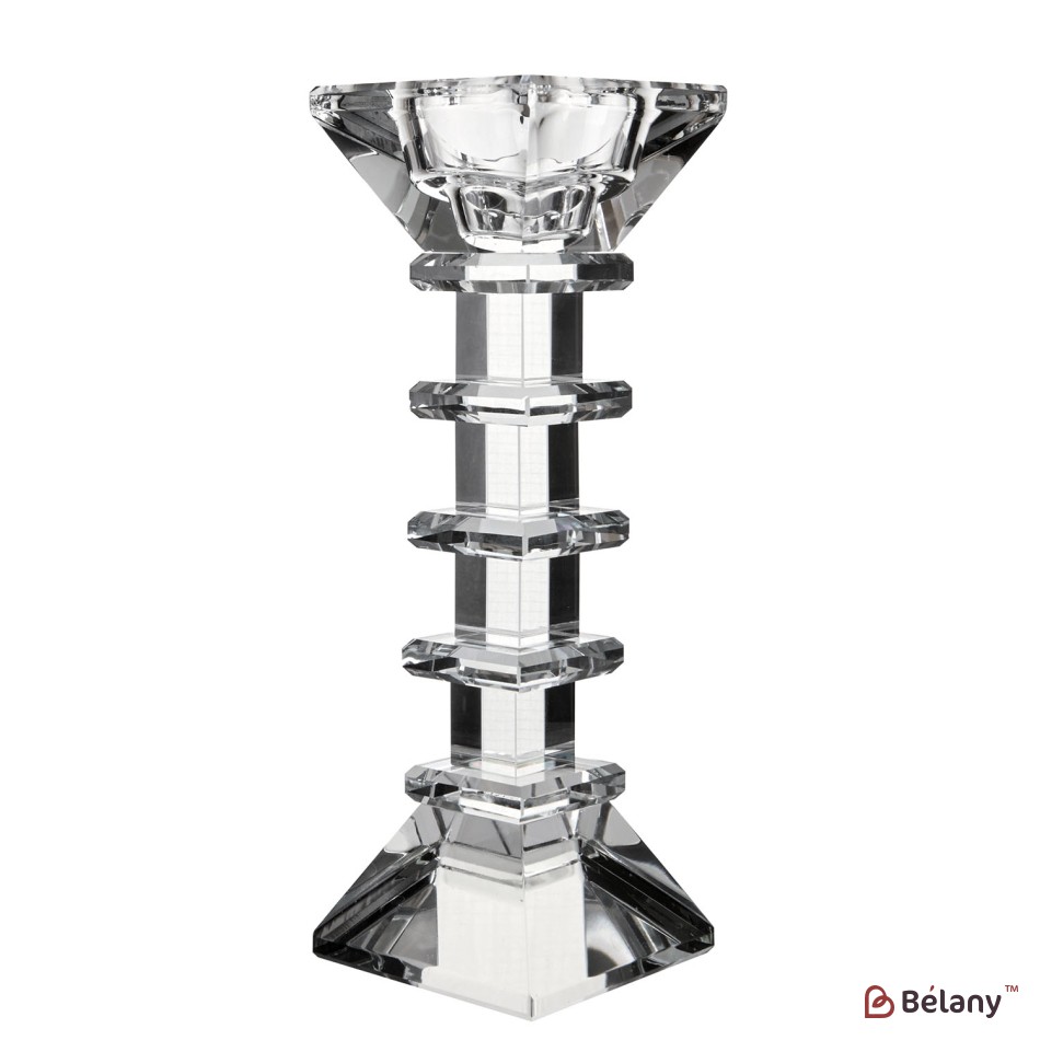 Candlestick for 1 candle, 18cm "Step S"
