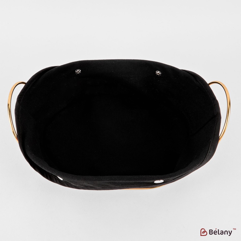 Cos de paine "Peana", negru, 27x20x7 | 3