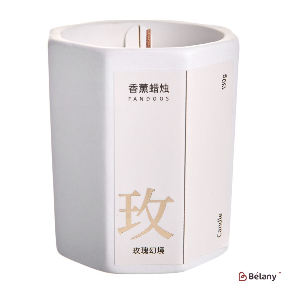 Scented candle "Grace" rose illusion | 8