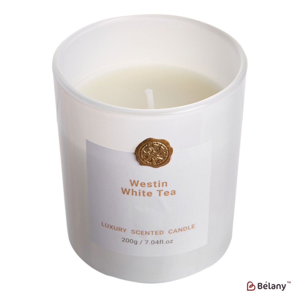 Scented candle "Lux" white tea