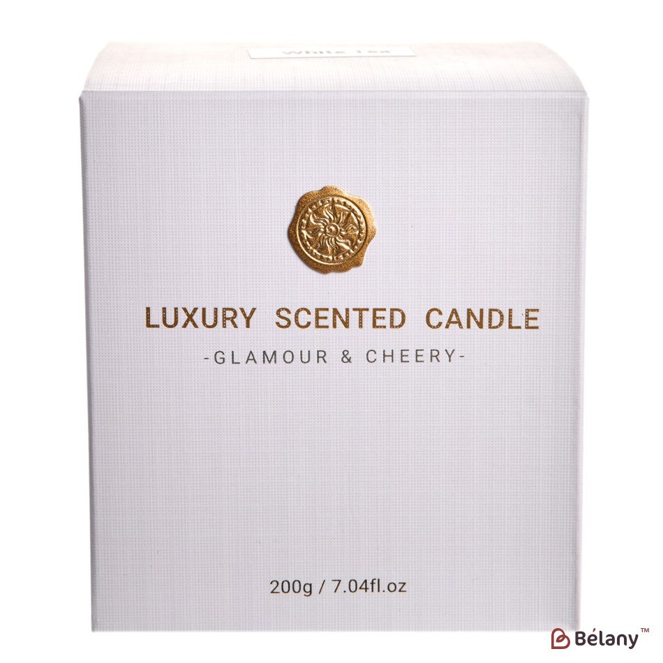 Scented candle "Lux" white tea | 2