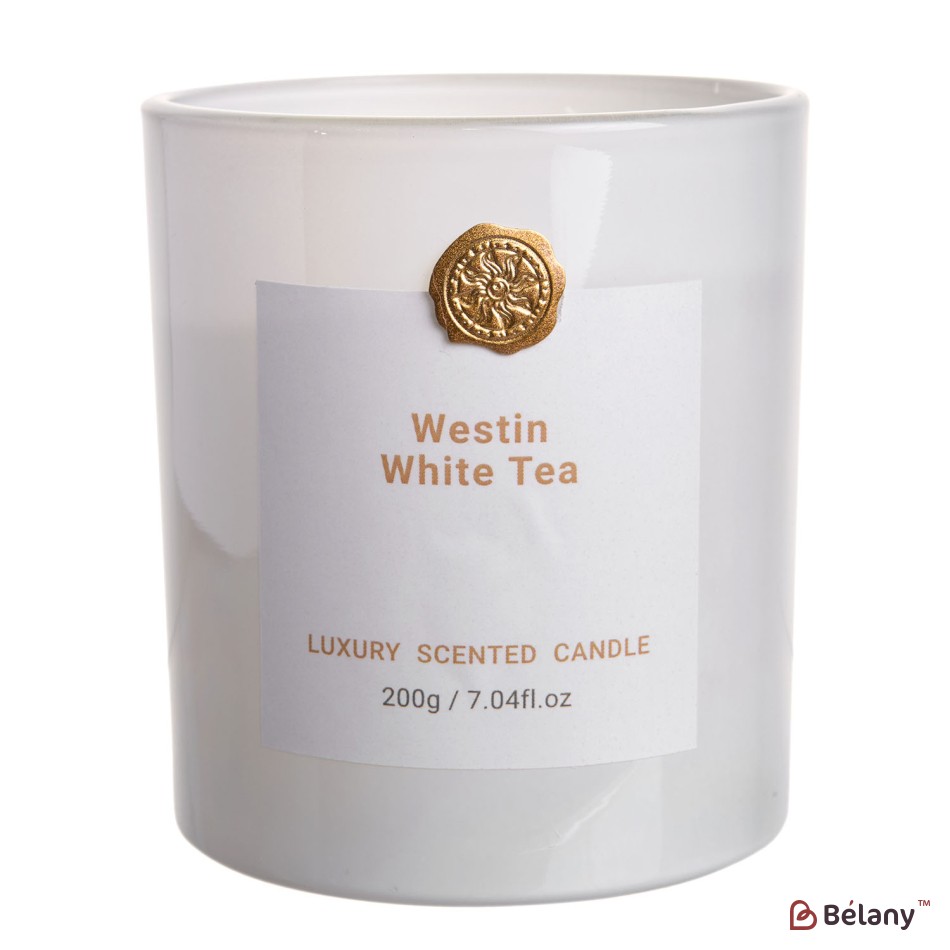 Scented candle "Lux" white tea | 4