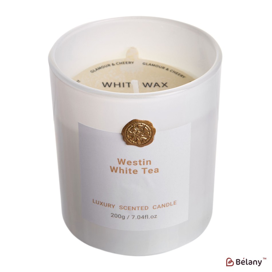 Scented candle "Lux" white tea | 5