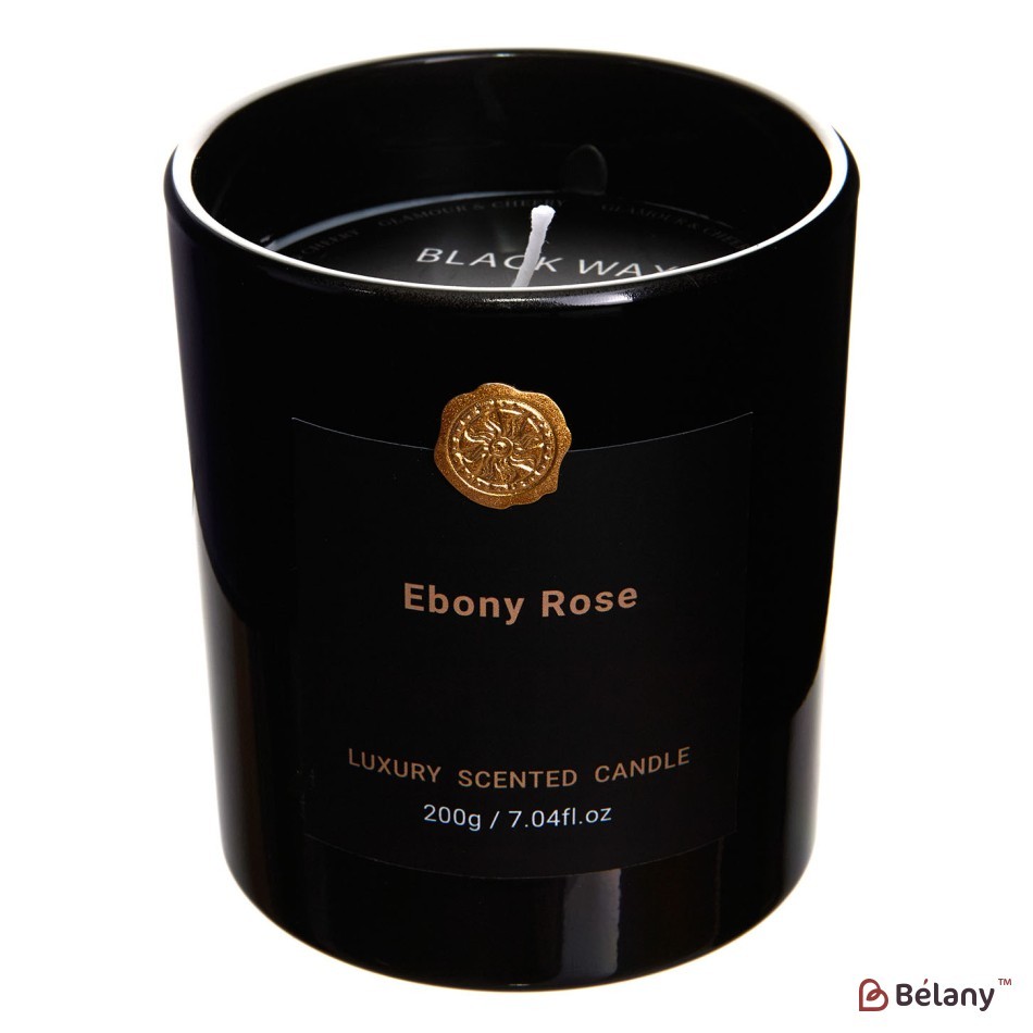 Lumanare parfumata "Black Lux" ebony rose | 5