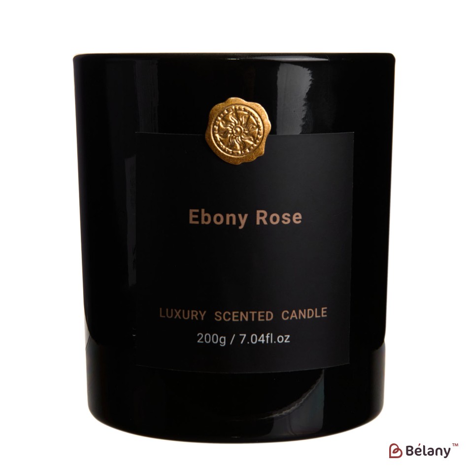 Lumanare parfumata "Black Lux" ebony rose | 4
