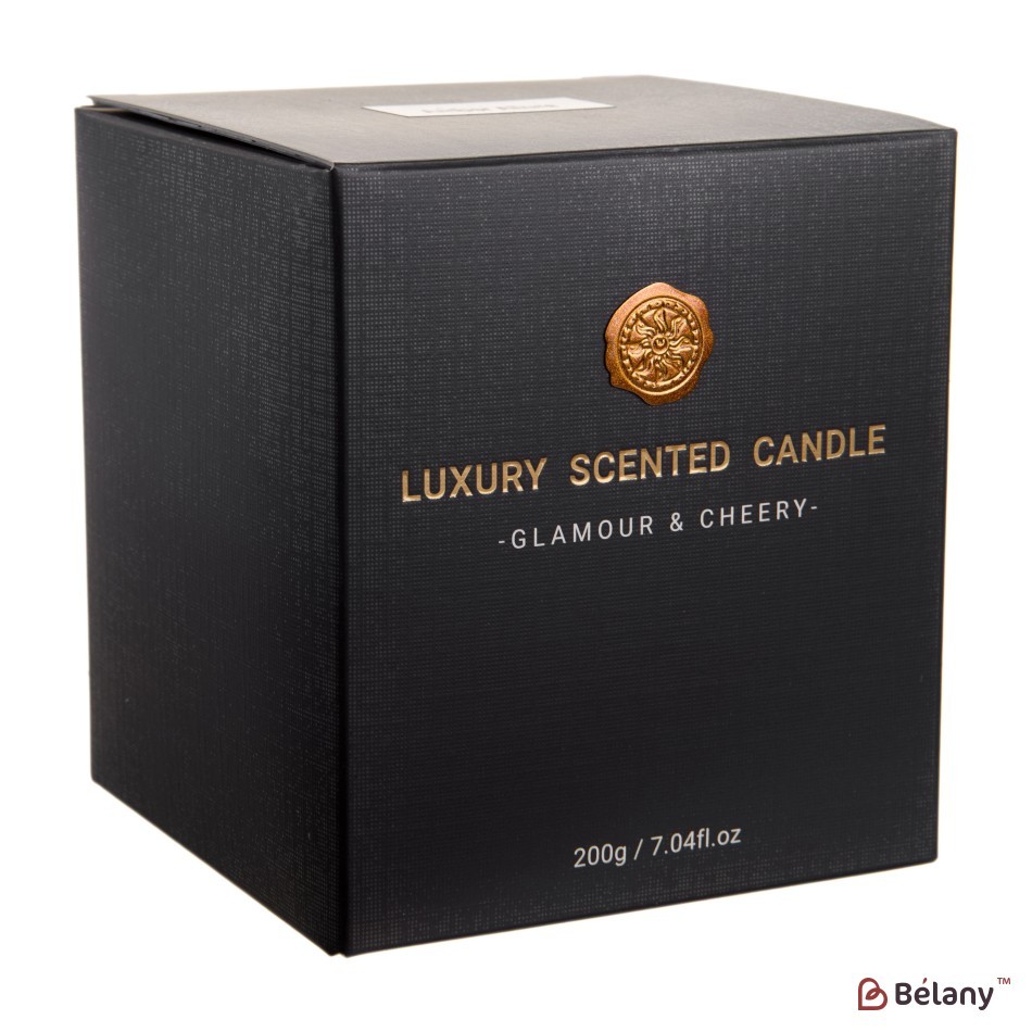 Lumanare parfumata "Black Lux" ebony rose | 2