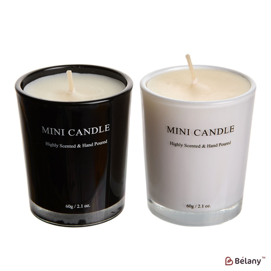 Set of 4 aromatic candles, 30 grams each, 4 scents | 2