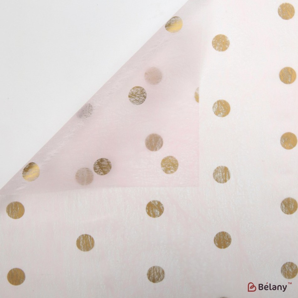 Flower nonwoven "Doty" #164 pink