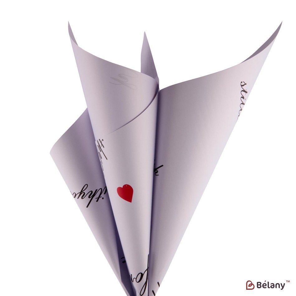 Celofan pentru flori "For you" liliac | 2