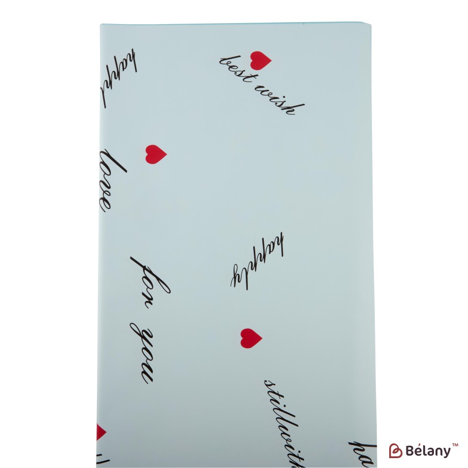 Celofan pentru flori "For you" albastru