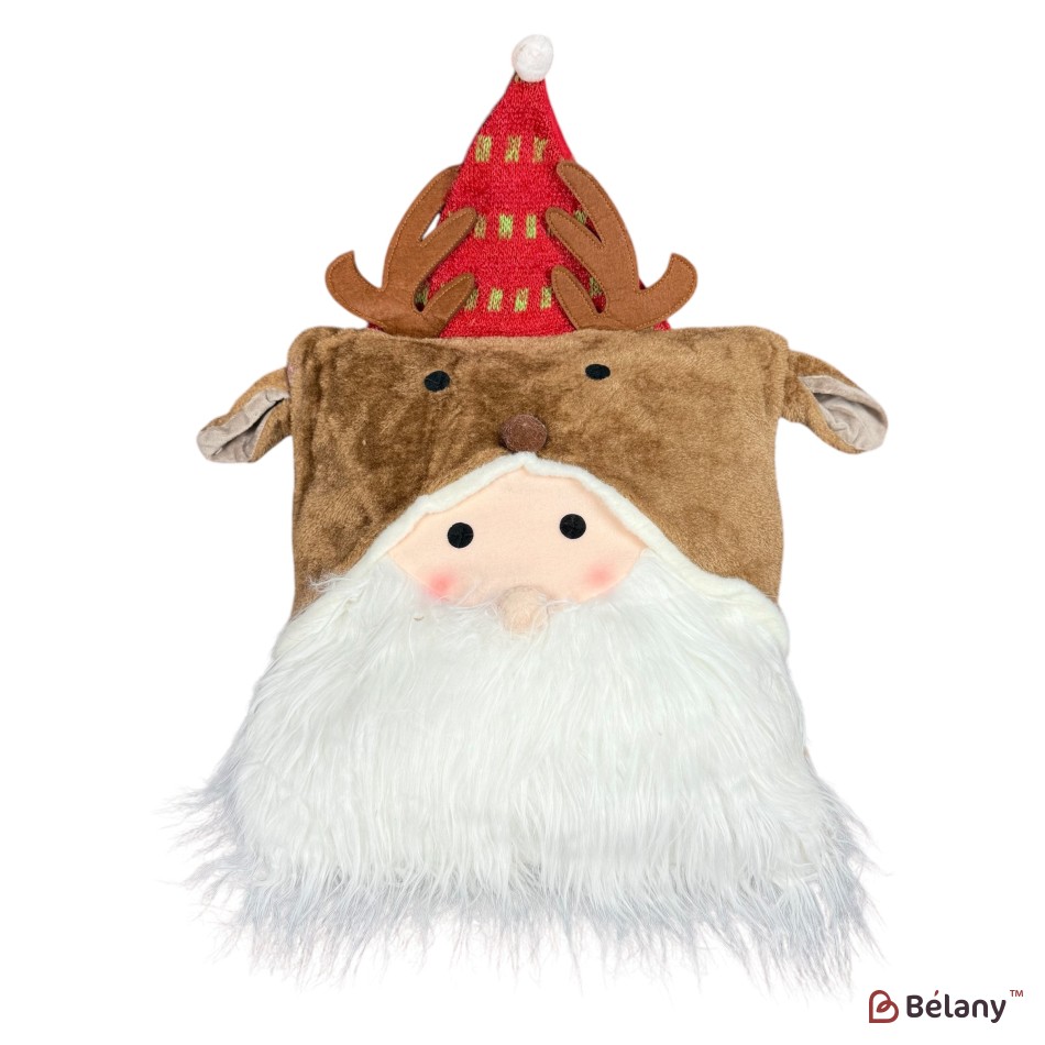 Perna de Craciun "Deer and santa", 42cm