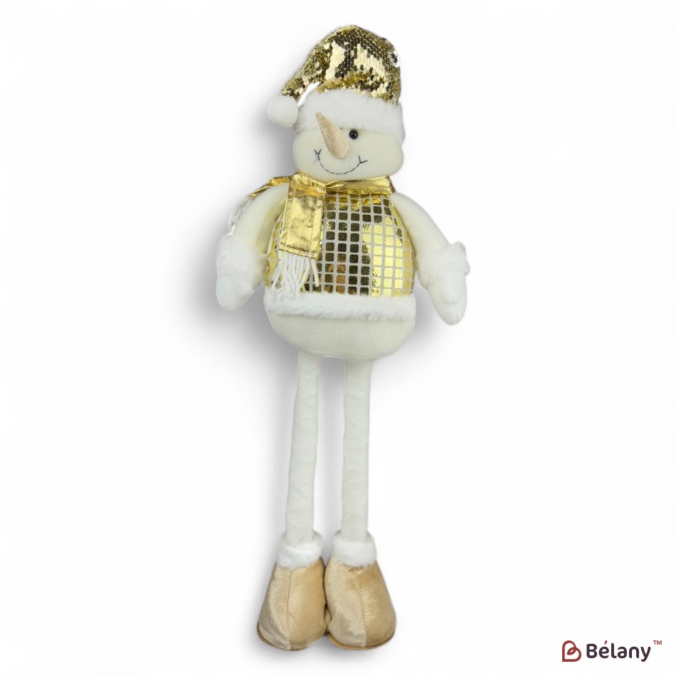 Figurină de Crăciun „Omul de Zăpadă Regal” – 70 cm