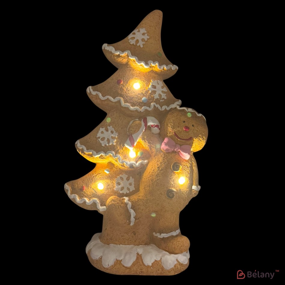 Figurina de Crăciun „Brad de Crăciun”, strălucitoare, 24/11/42 lumină,3 buc. baterii aaa | 5