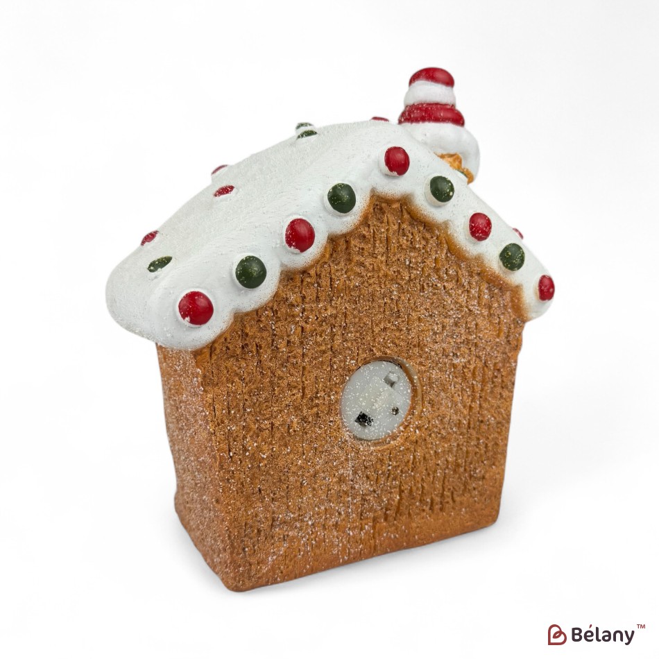 Figura de Crăciun „Gustos”, strălucitoare, 17/17/7 light, mini battery | 3
