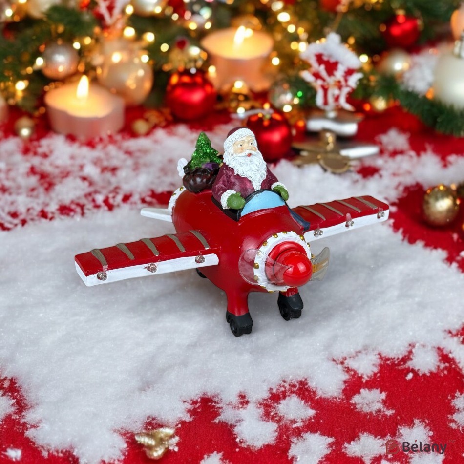 Figurină interactivă „Avionul lui Moș Crăciun” | 2