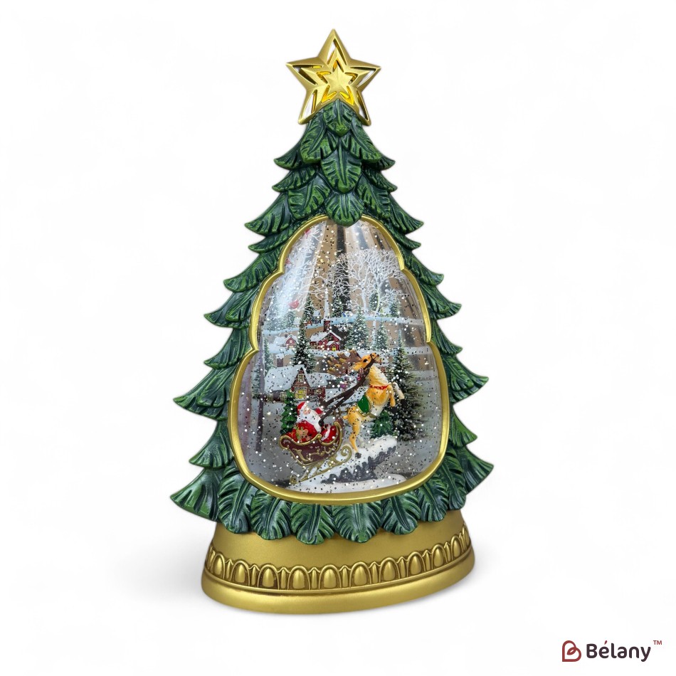 Interactive figure "Magic Christmas Tree #1"Music, light, USB, 3 pcs AA batteries
