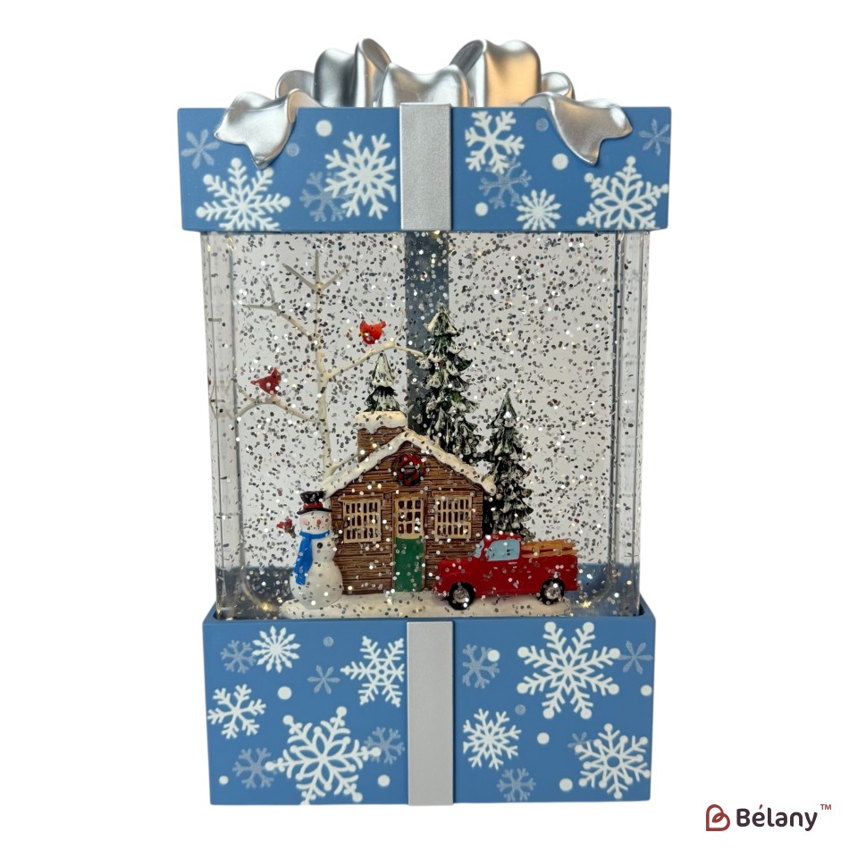Interactive figure "Magic Gift"#1”Music, light, USB, 3 pcs AA batteries