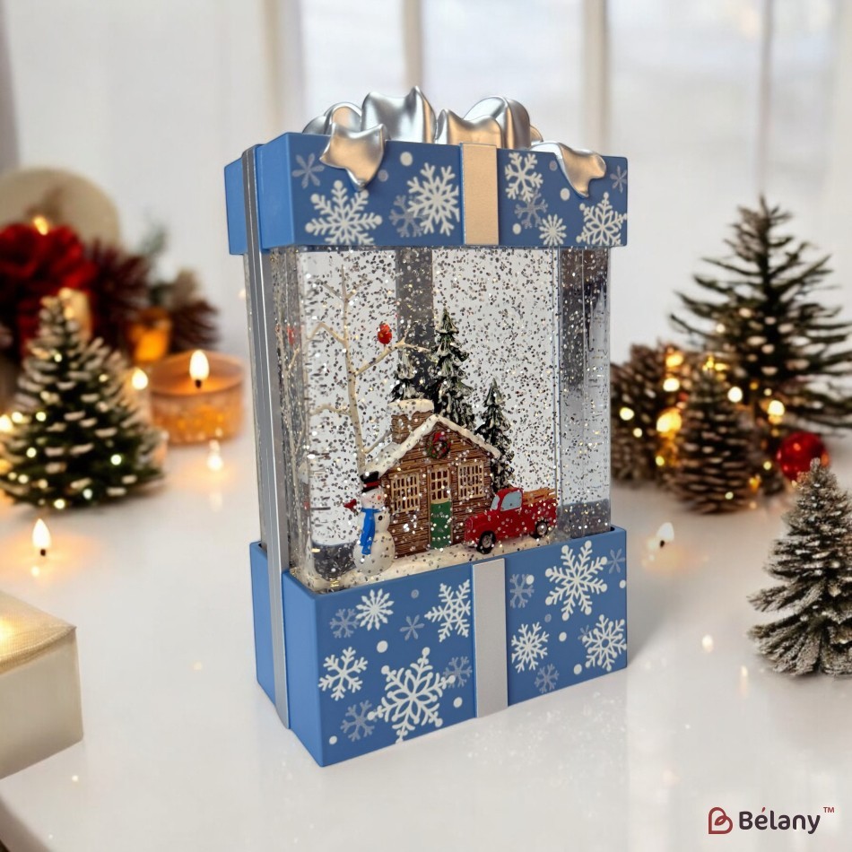 Interactive figure "Magic Gift"#1”Music, light, USB, 3 pcs AA batteries | 2