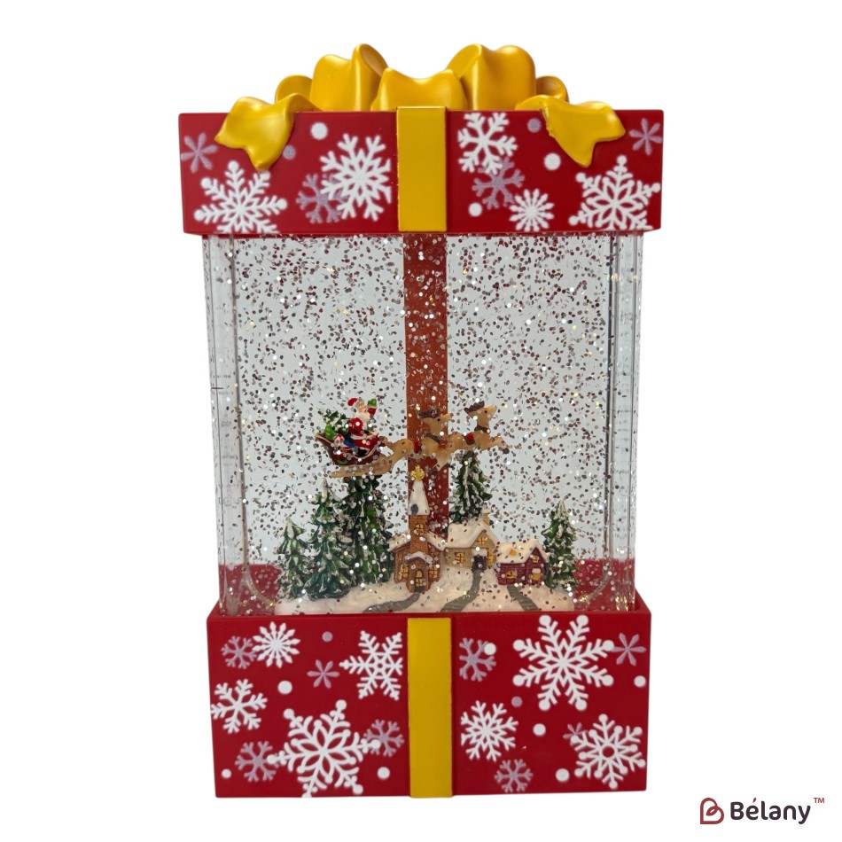 Interactive figure “Magic Gift” #4”music, light, USB, 3 pcs AA batteries