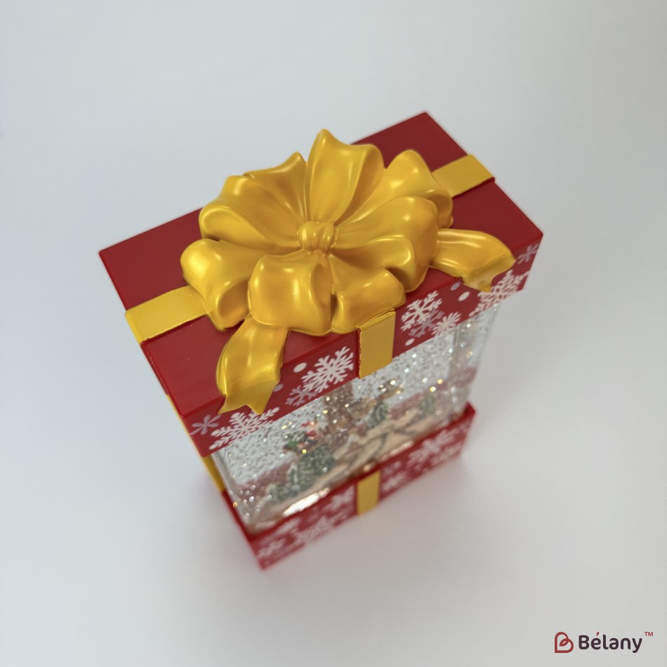 Interactive figure “Magic Gift” #4”music, light, USB, 3 pcs AA batteries | 4