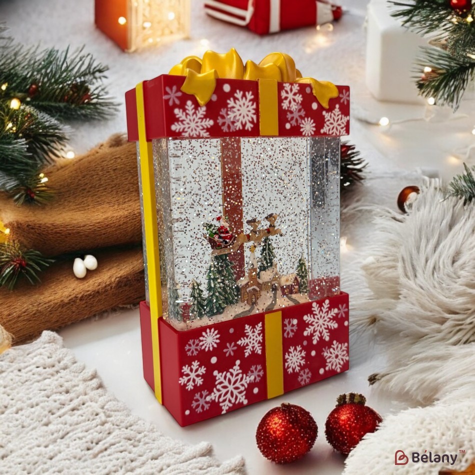 Interactive figure “Magic Gift” #4”music, light, USB, 3 pcs AA batteries | 5