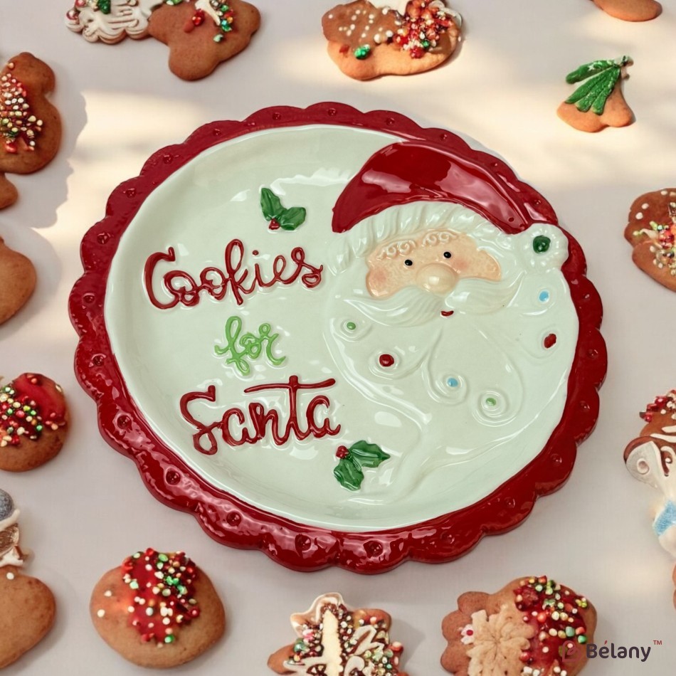 Christmas Plate "Santa Claus", 26/26/2 | 3