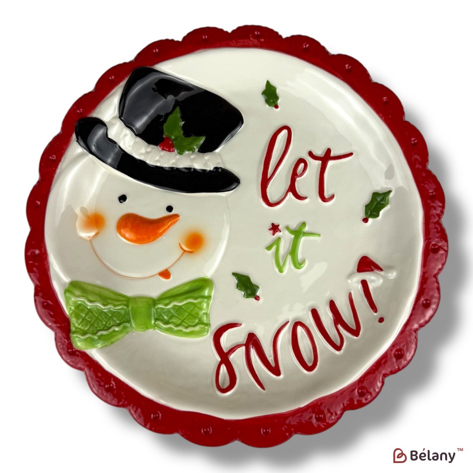 Mâncare de Crăciun „Omul de zăpadă” 26/26/2