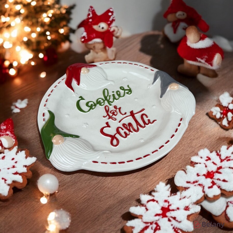 Christmas Plate "Happy New Year #2", 25/25/2 | 3
