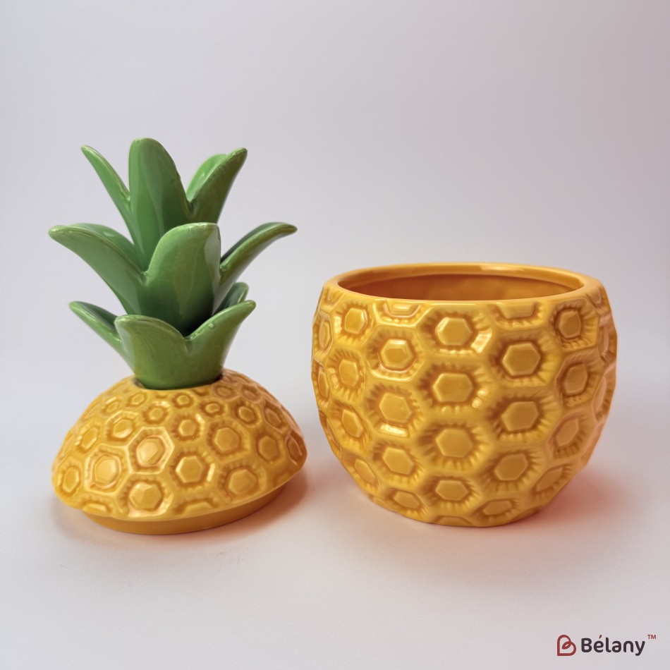 Cupe de Crăciun „Ananas #2” portocale 23/10 | 2