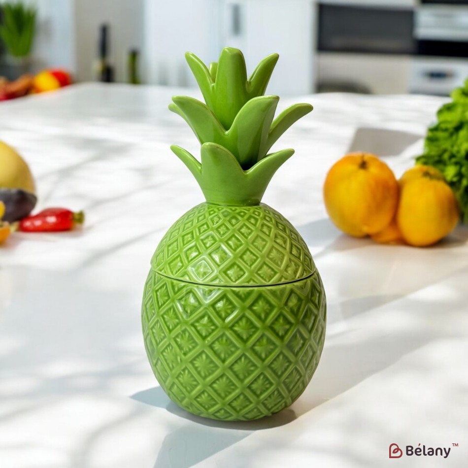 Cupe de Crăciun „Ananas #3” verde | 4