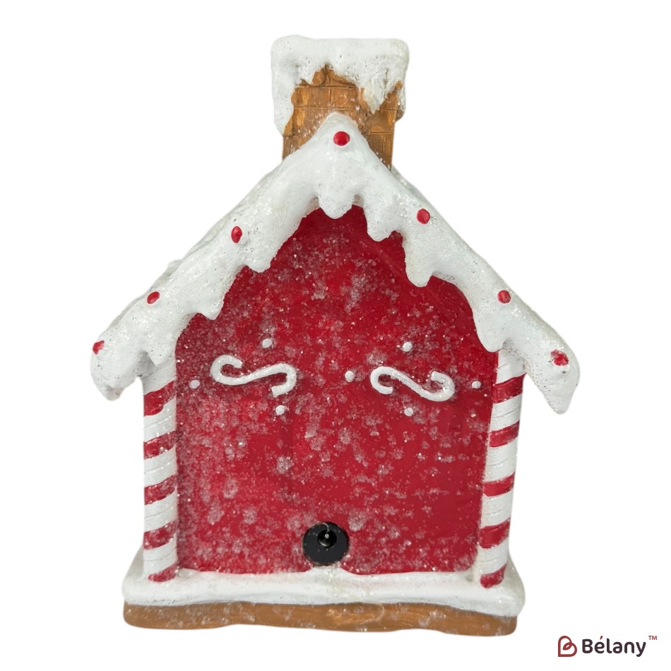 Decorative house figurine "Feelings #1"Music, light, USB, 3 pcs AAA batteries | 4