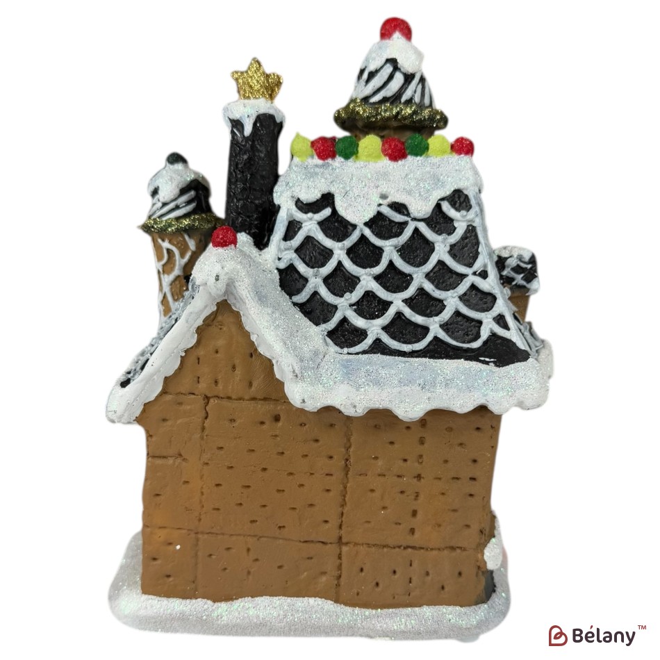 House-shaped figurine "Feelings #6"”,light, 3 pcs AAA batteries | 3