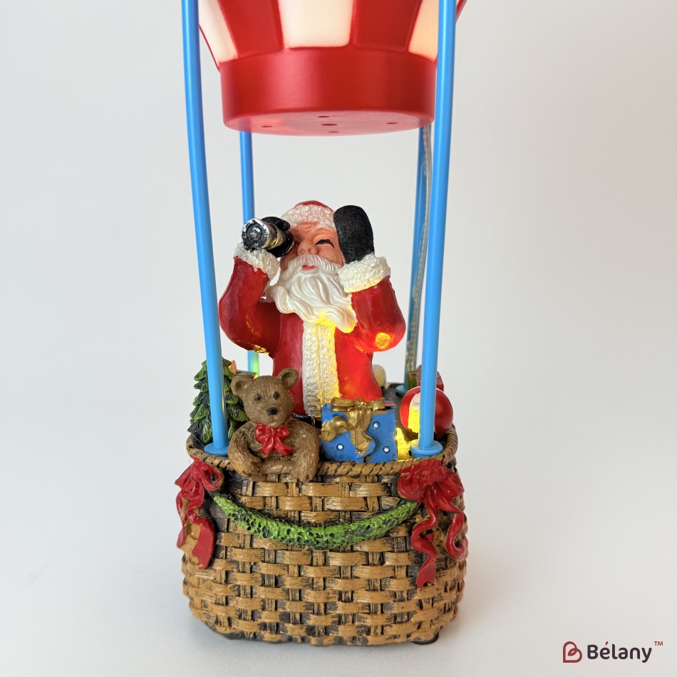 Christmas figurine "Aerostat"3 pcs AAA batteries | 2