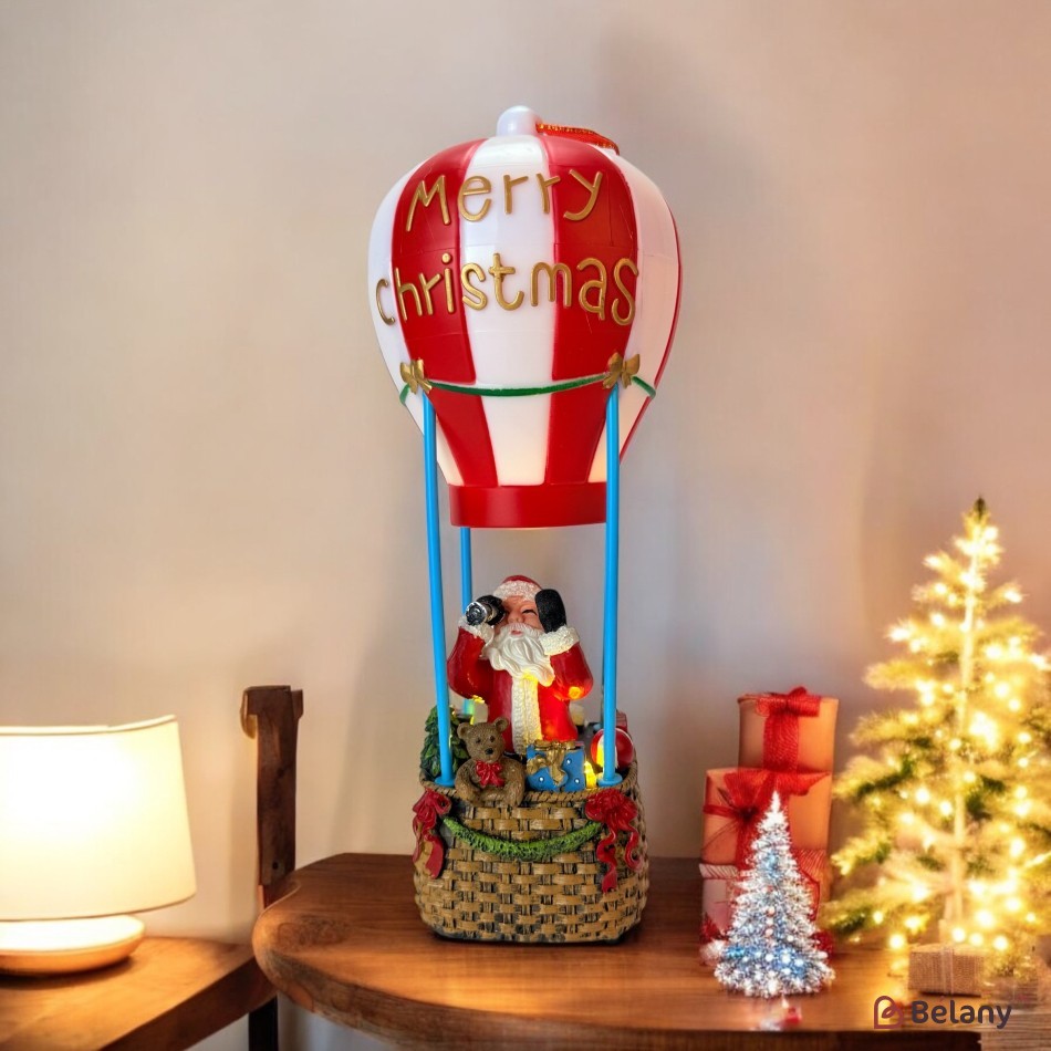 Christmas figurine "Aerostat"3 pcs AAA batteries | 3
